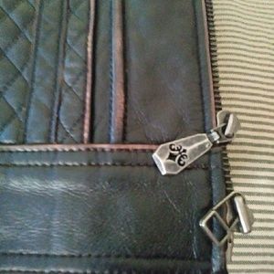 leather biker style jacket